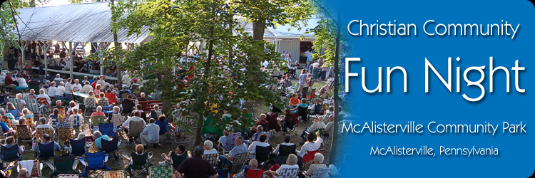 Christian Community Fun Night Header